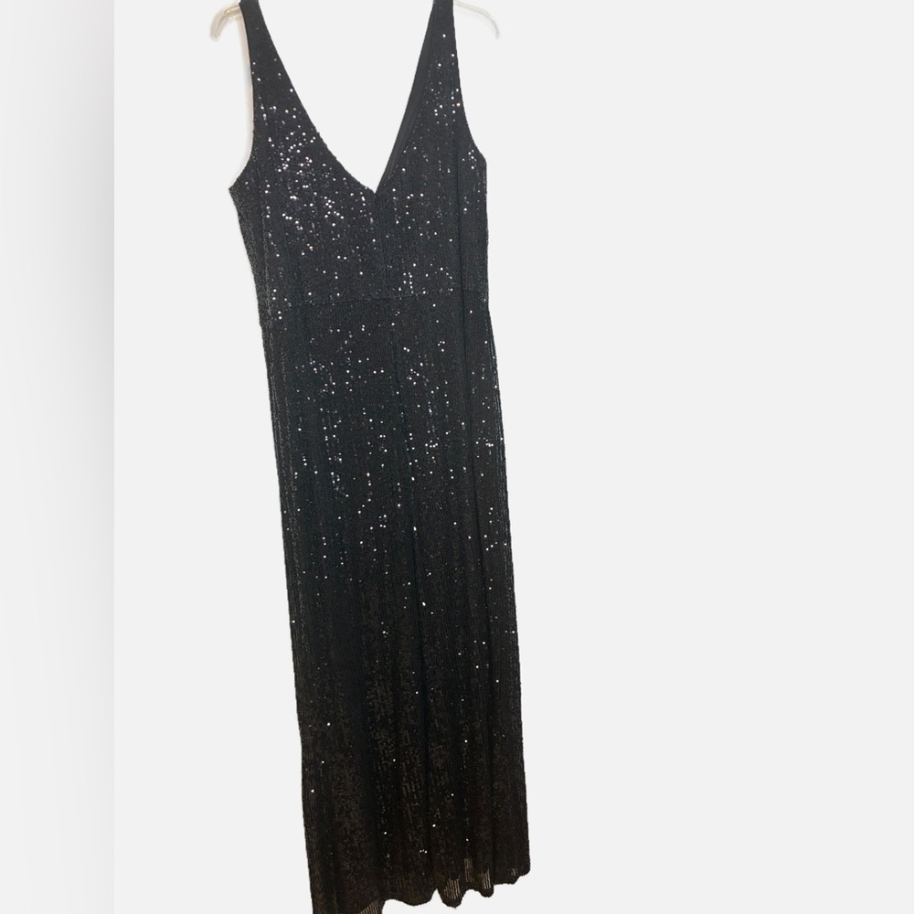 La Femme Curve | Sequin Jumpsuit - Picture 3 of 6